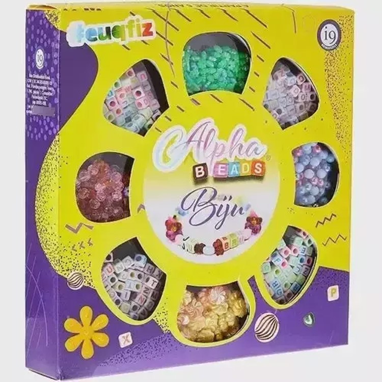Kit EuQFiz - Alpha Beads Biju - I9 Briquedos
