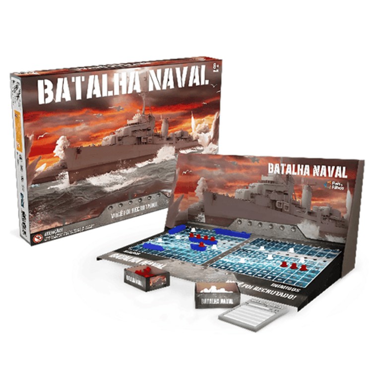 Jogo Batalha Naval Super - Pais e Filhos