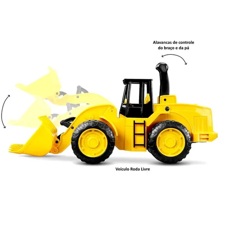 Carregadeira Workers - Roma Brinquedos