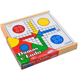 Jogo Dama e Ludo - Xalingo