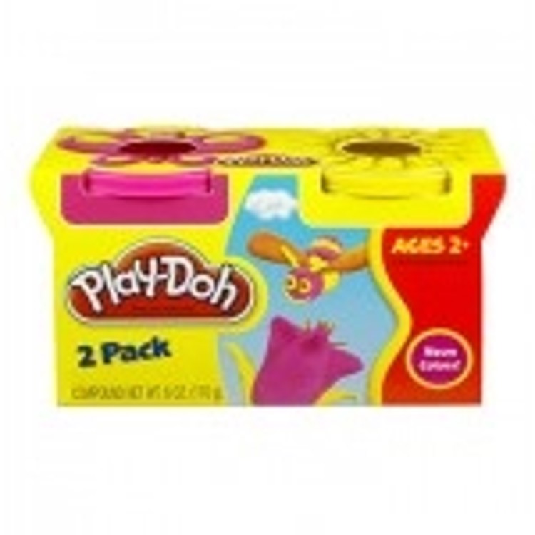 Play-Doh Massa de Modelar - Kit com 2 Potes - Hasbro