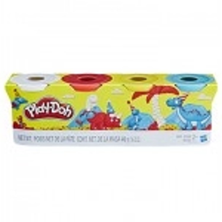 Play-Doh Massa de Modelar - Kit com 4 Potes - Hasbro