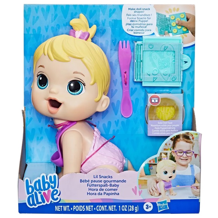 Baby Alive - Hora da Papinha Loira - Hasbro