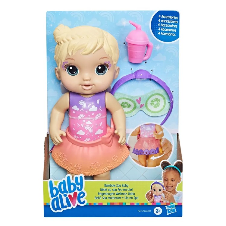 Baby Alive - Dia no Spa Loira - Hasbro