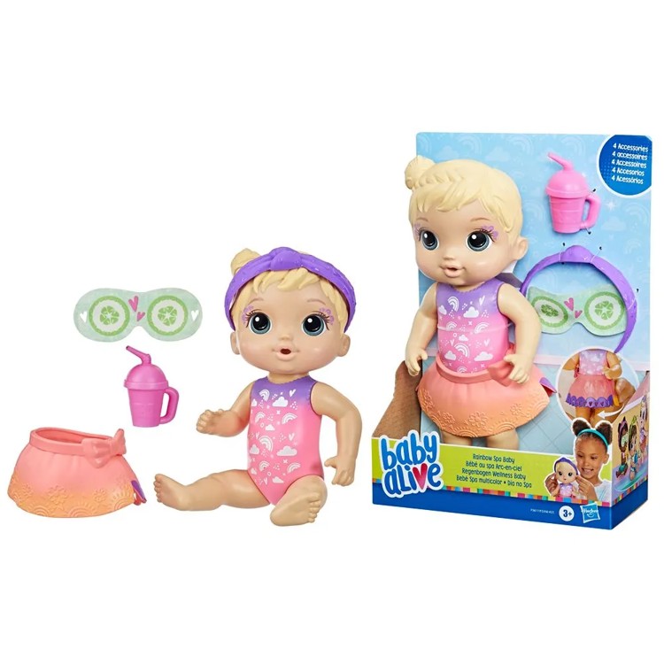 Baby Alive - Dia no Spa Loira - Hasbro