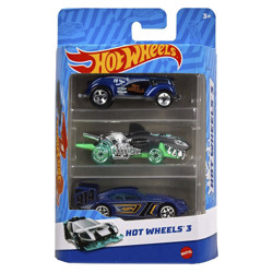 Hot Wheels 3 - Pacote com 3 carros - Sortidos