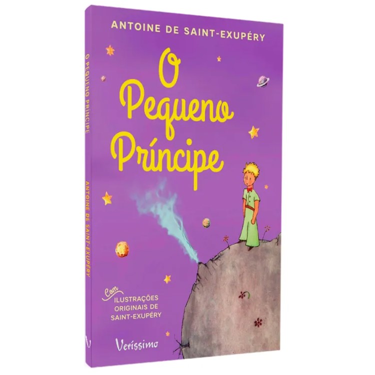 O Pequeno Príncipe - Capa Roxo Pastel - Faro Editorial